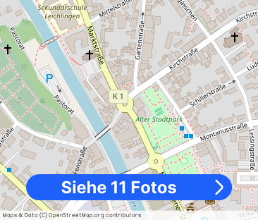 frisch renovierte Wohnung, ruhig gelegen, Zentrumnah - Foto 1