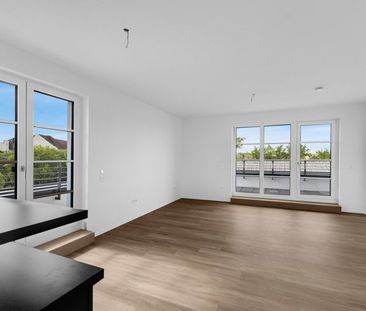 3-Zimmer-Wohnung mit großer Terrasse und Einbauküche im Neubau! - Photo 1