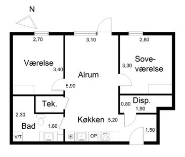 Arresøvej 21C, 4. 2., 8240 Risskov, Aarhus - Foto 5