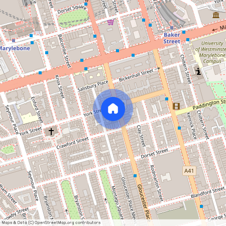 Gloucester Place, Marylebone, London, W1U