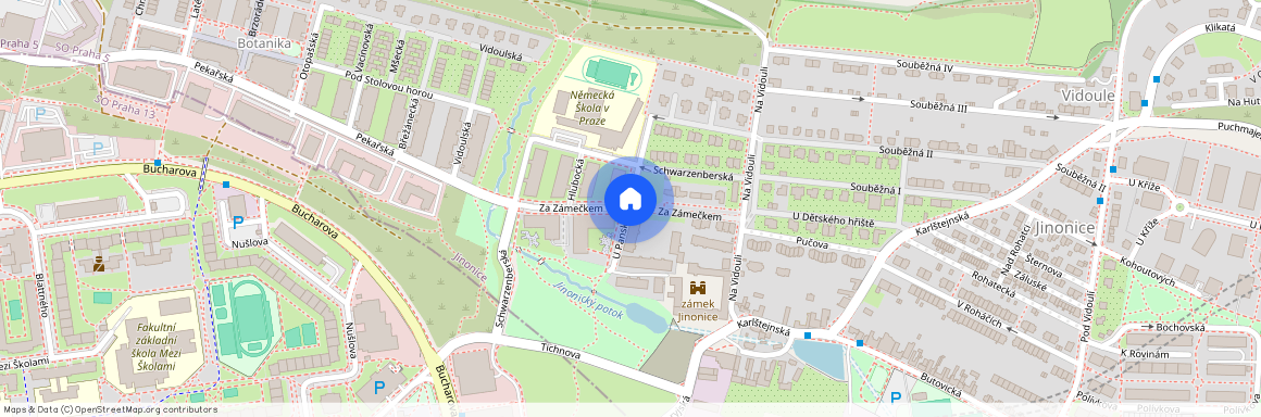 Za zámečkem, Praha 5 - Jinonice