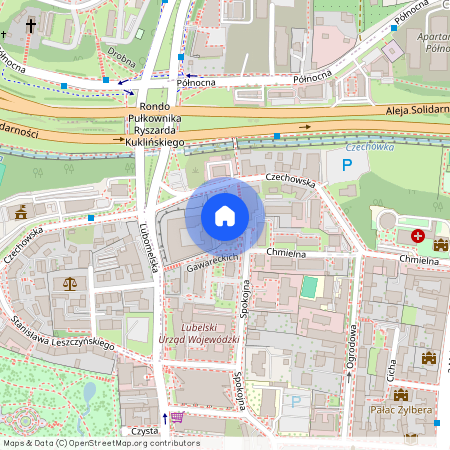 ul. Spokojna, Śródmieście, Lublin, lubelskie