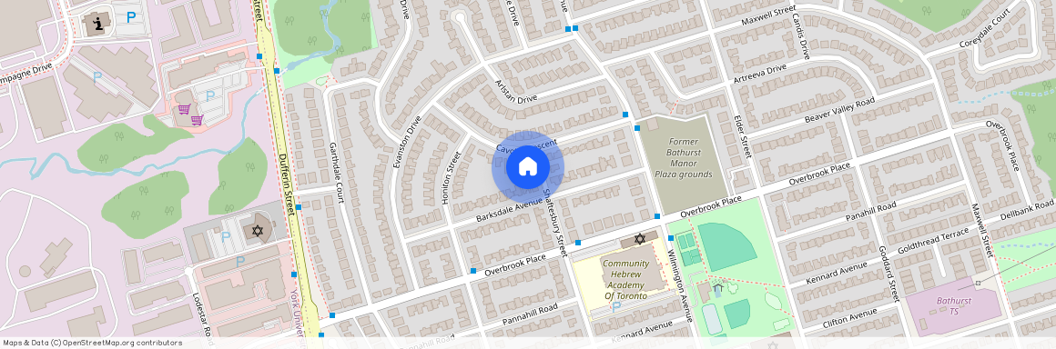 154 Shaftesbury Street #Main, Toronto, Bathurst Manor