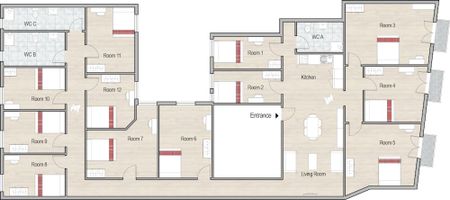 Great room in Madrid, in Santa Catalina Street - Photo 4