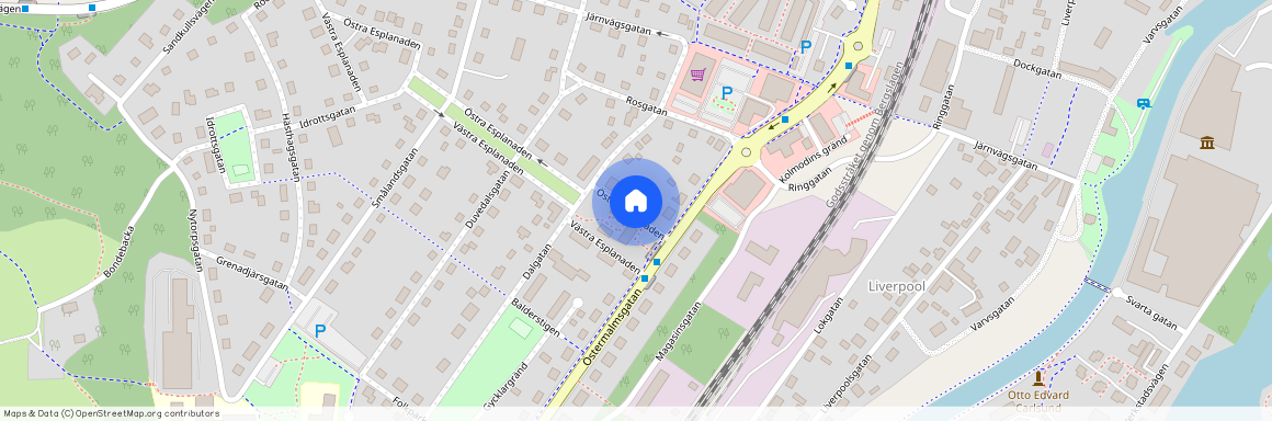 Östra Esplanaden 4B, Motala