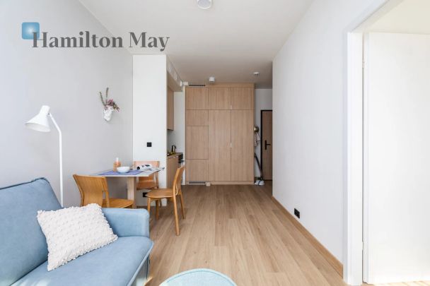 Elegancki apartament z dwoma sypialniami i balkonem w prestiżowej inwestycji na Mokotowie - Фото 1