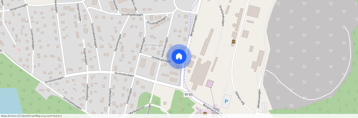 Bergsmansvägen 15 A, Grängesberg