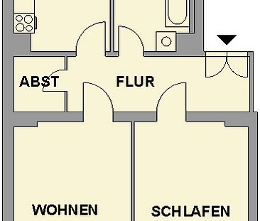 Große 2-Raum-Wohnung mit Balkon - Foto 5