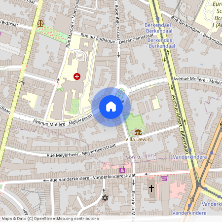 Place Constantin Meunier, 1, 6, 1190, Forest