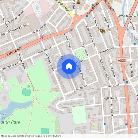 Peel Street Macclesfield