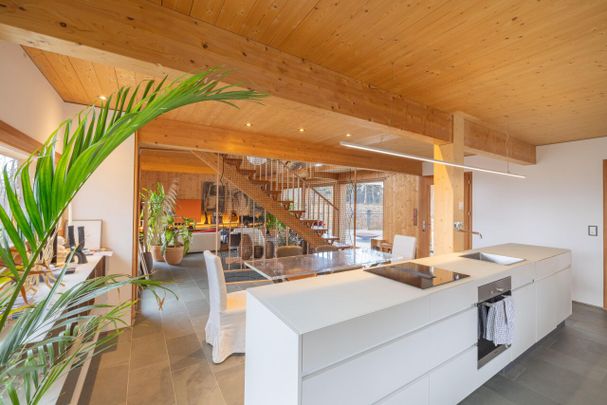 Magnifique villa d'architecte meublée avec 3 chambres au bord du forêt à Saint-Cergue - Foto 1