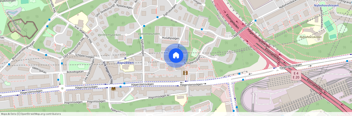 Aspudden, Stockholm, Husabyvägen 1