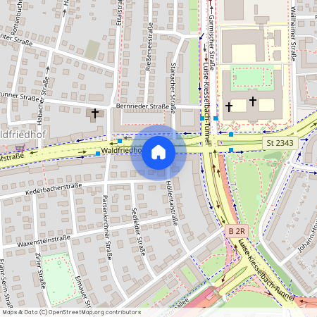 Waldfriedhofstrasse 0, 81377 München - Hadern