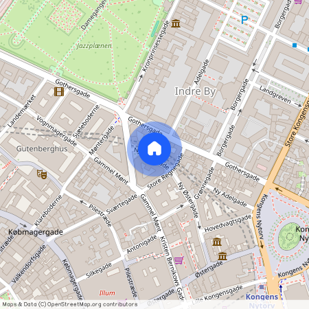 Ny Østergade 30, 3, TH, 1101 København K