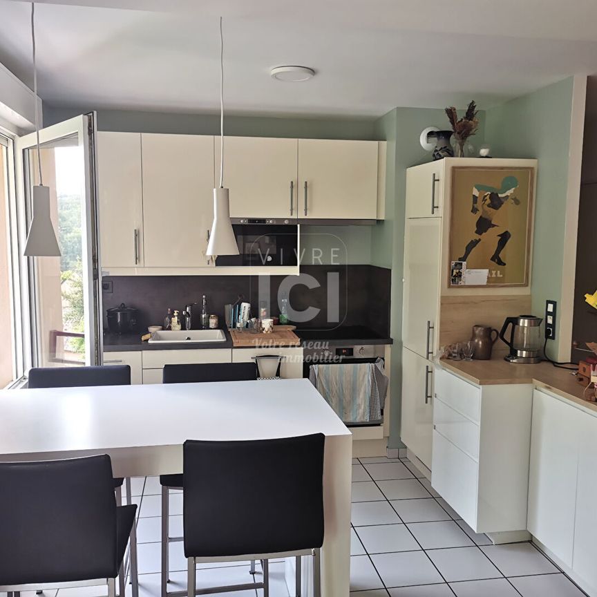 A Louer - Appartement Orvault Bourg 3 Pièce(s) - 1 Chambre - 59.50 M2 Avec Balcon Et Stationnement Privatif - Photo 1