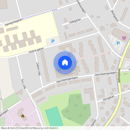 Alvesta Centrum, Kronoberg, Hjortsbergavägen 10 A