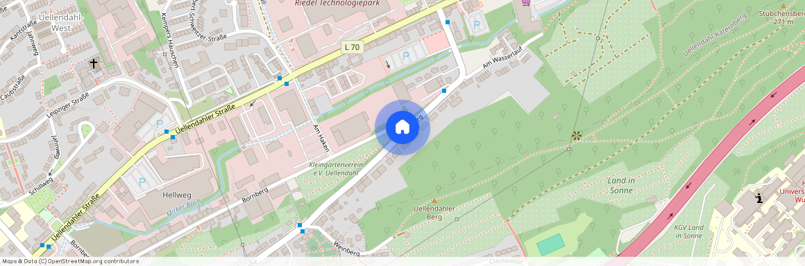 Weinberg, 42109 Wuppertal - Elberfeld