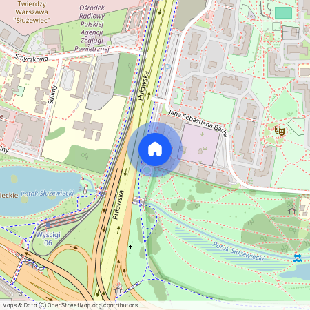 ul. Puławska, Służew, Mokotów, Warszawa, mazowieckie