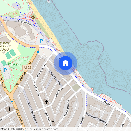 Seaviews Apartment, Promenade, Whitley Bay. * HOLIDAY LET APARTMENT *