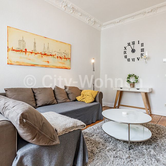 Altbauwohnung mit Designmöbeln, mitten in Hamburg-Ottensen - Photo 1