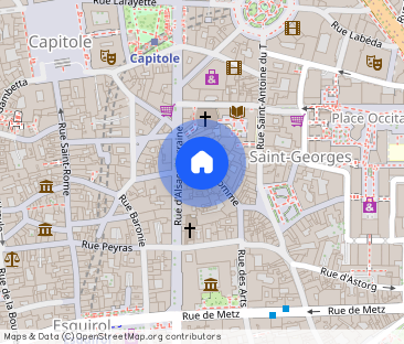 A louer : T2 meublé de 40 m² au centre ville de Toulouse - Photo 1