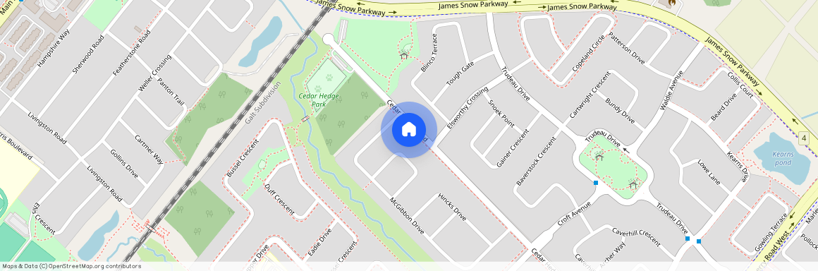 306 Cedar Hedge Road Unit# Basement, Milton