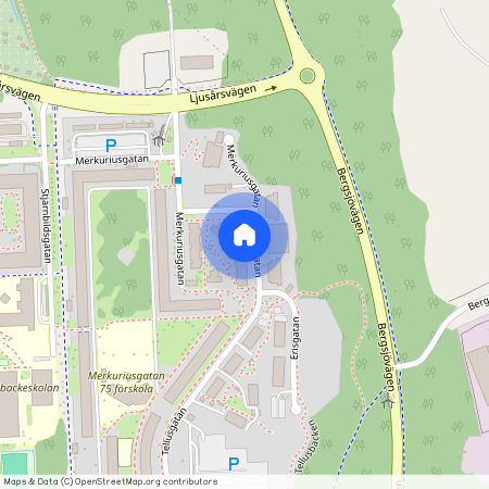 Östra Bergsjön, Göteborg, Västra Götaland, Tellusgatan 74