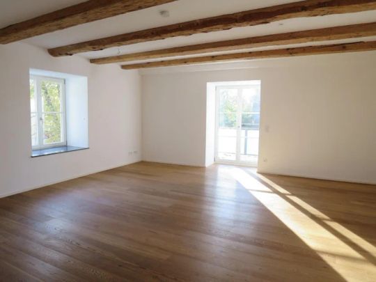 Die besondere Wohnlage im Schloss Mering: 140 m² Maisonettewohnung mit Balkon - Foto 1