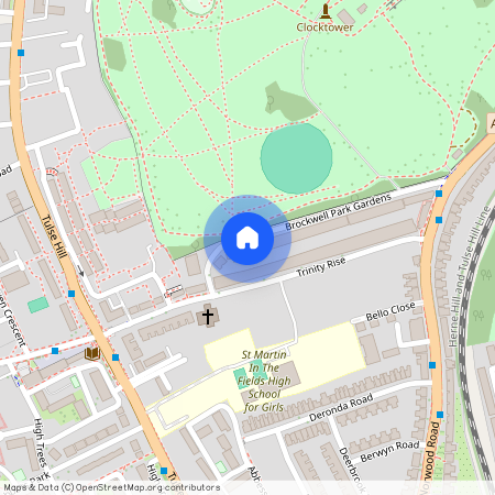 Brockwell Park Gardens, Poet's Corner, SE24