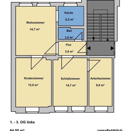 4-Raumwohnung in der Schlosserstraße - Photo 4