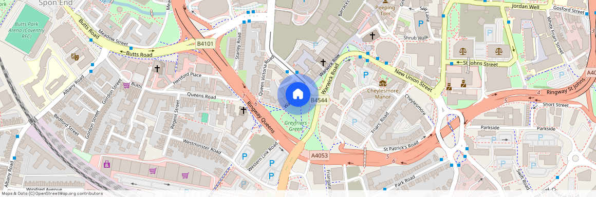 Warwick Row, Coventry, CV1