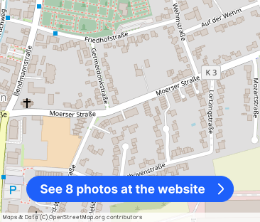 Moderne 2-Zimmer-Wohnung (75 m²) mit Balkon & Einbauküche in Moers-... - Photo 1