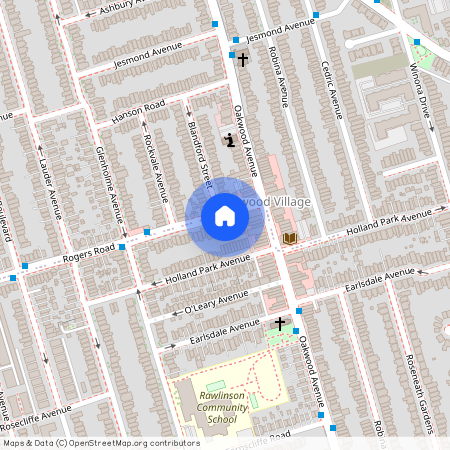 19 Rogers Road Unit# Main, Toronto