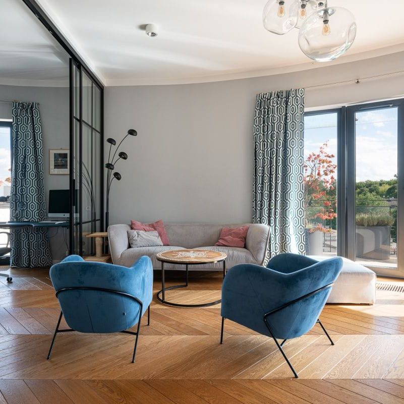 NOWA CENA! Penthouse 180m2, Mokotów, 4 sypialnie 180 m² - Photo 1