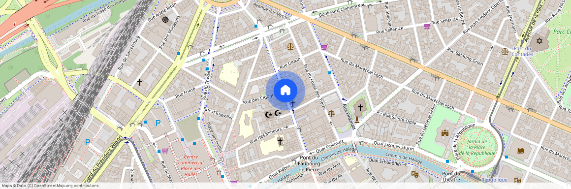 Rue du Faubourg de Pierre, Francja, Strasbourg