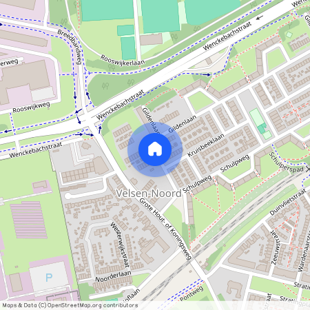 Gildenbuurt, 1951 KC, Bleyenhoevelaan, Velsen-Noord