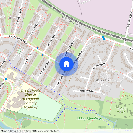 Canterbury Way, Thetford