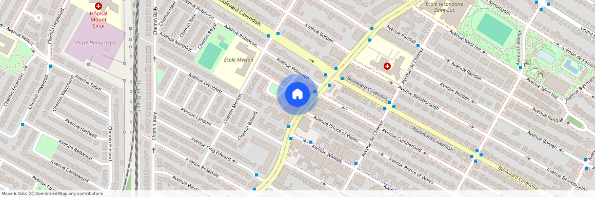 6607 Chemin de la Côte-Saint-Luc, Côte-Saint-Luc, Côte-Saint-Luc, Ile de Montréal, H4V 1G2