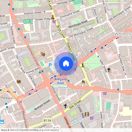 KFC, 84 Whitechapel High Street, Spitalfields, London, E1 7QX, United Kingdom