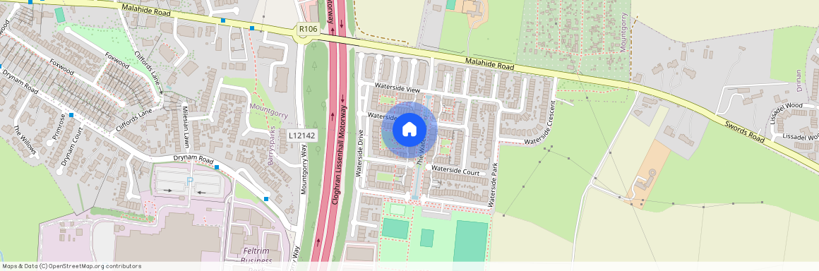 The Water Rill, Malahide, Co. Dublin, Dublin County