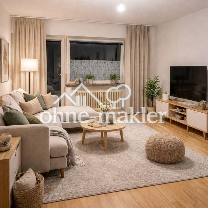 Frisch renovierte 4-Zimmer-Wohnung mit neuer EBK, Loggia & Garage – sofort bezugsfrei - Photo 1