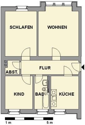 Charmante Altbauwohnung im Herzen der Stadt - Foto 4