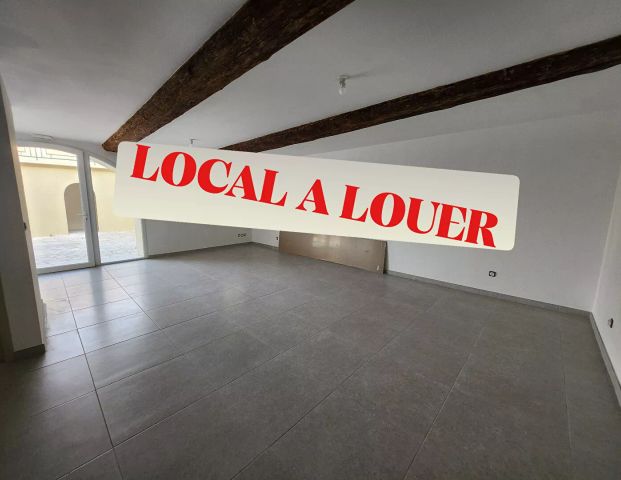 EXCLUSIVITE A LOUER A CHATEAUNEUF DE GADAGNE ENTRE AVIGNON ET L'ISLE SUR LA SORGUE - LOCAL D'ACTIVITE OU BUREAU PROFESSIONNEL - 49.9 m² de surface + Local de 16 m² + cour de 66 m² - PARKING A - Photo 1