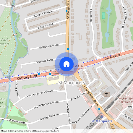 Chertsey Road, St Margarets TW1