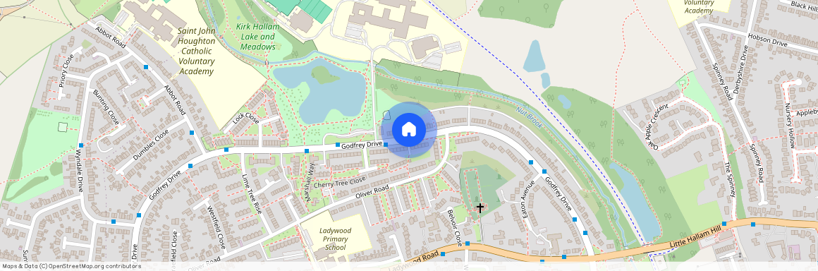 Godfrey Drive, Kirk Hallam, DE7 4HS