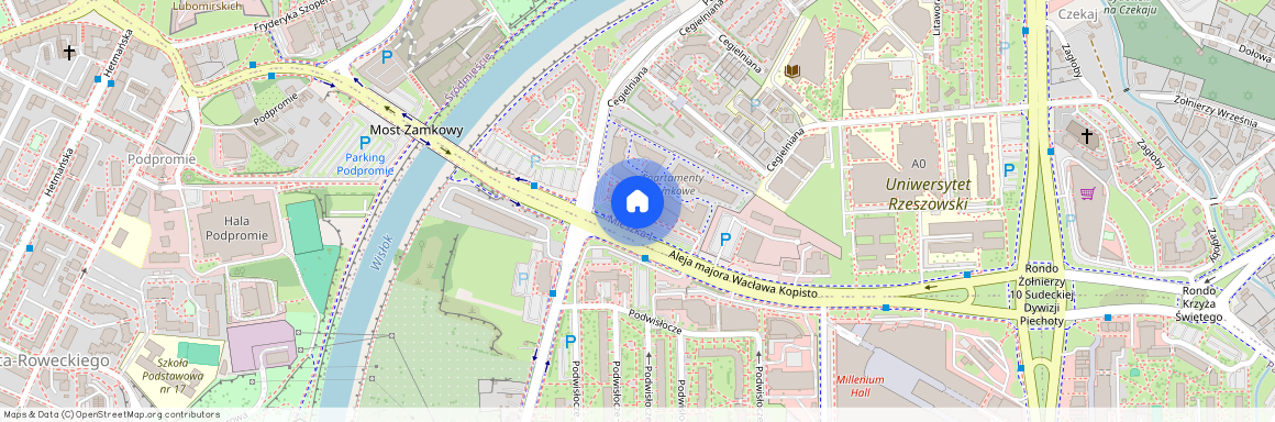 al. mjr. Wacława Kopisto, Mieszka I, Rzeszów, podkarpackie