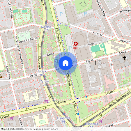 Warszawa, Wola, Nowolipki, Okopowa