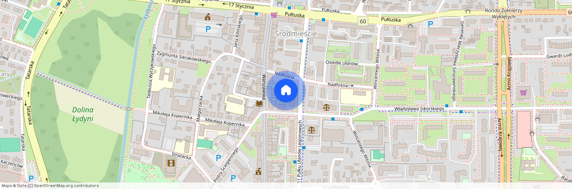 ul. 11 Pułku Ułanów Legionowych, Ciechanów, ciechanowski, mazowieckie