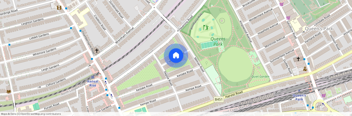 Creighton Road, London, NW6.