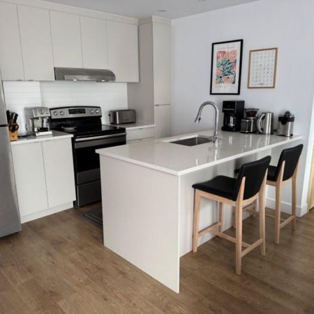 Bail à céder – 4 ½ moderne avec 2 chambres et 2 salles de bain – près du Parc Jarry - Photo 3